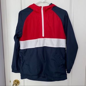 Red, White, & Blue Windbreaker Hoodie